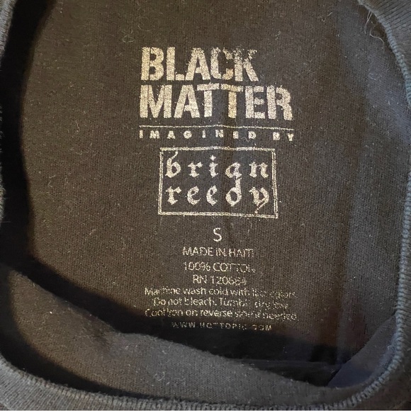 Edgar Allan Poe Tshirt Raven Skull Goth Black Matter Brian Reedy Artist Small - Picture 5 of 6